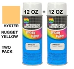 Hyster Paint 1345809 Touch Up Nugget Yellow Spray 12 0Z X. Fixed Price $26.00.
