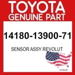 Toyota Genuine 14180-13900-71 Sensor Assy Revolut 141801390071 Oem. Fixed Price $118.33.