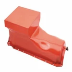 Mr. Gasket 7606G Low Profile Oil Pan; Orange For 65-90 Chevy 396-454 Bb New. Fixed Price $267.00.