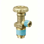 Cavagna 802064 Forklift Propane Tank Service Valve 3/8" Outlet 3/4" Inlet 2.6GPM. Fixed Price $20.50.