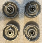 Hamilton Caster Wheel Set Of 4 Forged Steel Rated Up 750. Fixed Price $389.00.