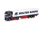 Herpa,mercedes Benz Actros Procabin 4X2 With 3-AXLE Wolter Koops Refrigerat.... Fixed Price $63.99.