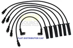 2088997 Hyster Gm 4.3L 262 V6 Flat Cap Spark Plug Wire Set Cables 7MM HY011. Fixed Price $24.40.
