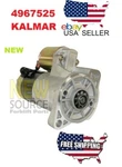 4967525 Kalmar Forklifts Starter Motor 12V MP003 New. Fixed Price $119.50.