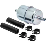 (12) Genuine Baldwin BF840-K1 In-line Fuel Filter With Clamps And Hoses. Fixed Price $109.97.