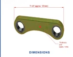 Hyster Forklift Steering Link- Part# 0381298. Fixed Price $30.00.