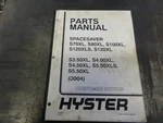 Hyster Spacesaver S70XL S80XL S100XL S120XLS Forklift Parts Manual 852319 2000. Fixed Price $57.00.