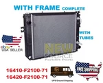16410-U2170-71 16410-U2171-71 Toyota Forklift Radiator + Separate Fins. Fixed Price $190.00.