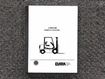 Clark Forklift C500YS80 Parts Catalog Manual. Fixed Price $167.38.