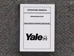 Yale Forklift NR040DANS24TE091 Operator Owner Maintenance Manual. Fixed Price $113.88.