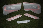 Fits Bobcat MT100 Vinyl Decal Sticker Set 3M Results Shown- New- Fast Shipping!. Fixed Price $80.00.