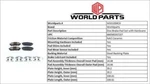 Disc Brake Pad Set-rs Synergy WSD1004CH. Fixed Price $51.11.