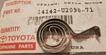 Toyota Forklift 14142-U2090-71 Spring, Drive Motor. Fixed Price $45.00.