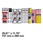 New Forklift Safety Decal Kit SY1711 Osha Compliant. Fixed Price $48.08.