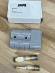 New Hgm SY6325G6 Gray Forklift Battery Connector 175 4 Awg Anderson. Fixed Price $11.00.