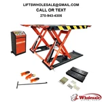 New Katool KT-X90E 8,000LB Mid Rise Electric 110V 220V Scissor Lift. Fixed Price $2599.00.