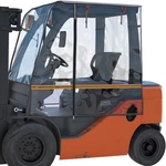 Forklift Cover Waterproof,,all Weather 57"L X 47"W 52"H, Beige+eva. Fixed Price $204.98.