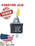 4360199 Replaces Jlg Switch Sealed Waterproof On Off EC043 Yellow Cap. Fixed Price $9.40.