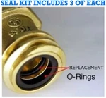 3 Kits Forklift Acme O-ring Repair Propane Lpg Rego Fisher Sherwood. Fixed Price $9.90.