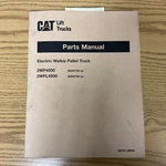 Caterpillar 2WP4500 2WPL4500 Pallet Walkie Parts Manual Book Catalog List. Fixed Price $49.99.