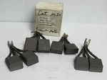 (4) Pair No Name Carbon Motor Brush ML060 1-5/8"LENGTH 1-1/4"WIDTH 5/8"THICK. Fixed Price $12.00.