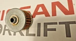 Nissan Forklift 16404-K4046 Fuel Filter Old Style. Fixed Price $22.00.