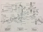 120523 Clark Forklift EC500-50-E355 Good Used Steer Axle 26.119. Fixed Price $700.00.
