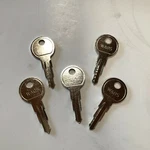5. Pk For Terex WA05 Equipment Ignition Starter Keys. Fixed Price $10.89.