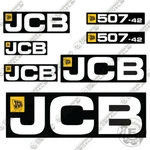 Fits Jcb 507-42 Telehandler Decal Kit Loadall Full Set. Fixed Price $174.95.