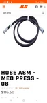 Jlg 8471-8756 Hyd Hose. Fixed Price $69.99.
