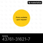 Toyota, 43761-31621-7 Ball Joint Stud Forklifts. Fixed Price $156.44.