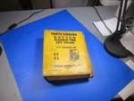 Datsun Lift Truck Parts Catalog CFG003U, 5U C3 C5 Cushion Tire Binder. Fixed Price $69.99.