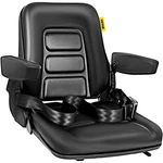 Universal Fold Down Forklift Seat With Retractable Safety Belt, Armrest,adjustab. Fixed Price $184.38.