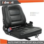 Labwork Universal Forklift Seat Fold Down W/ Safety Belt Tractor Loader. Fixed Price $67.70.