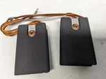 Lot Of (2) New Ge Carbon Motor Brushes, T563, 2-1/2" By 1-1/2" 5/8", 61008332. Fixed Price $79.99.