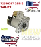 72510317 32516 MIT60081 Tailift Forklifts Starter Motor 12V MP003 New. Fixed Price $118.50.