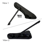 Automann 563.55078 International Mirror Upper Bracket (right). Fixed Price $73.58.