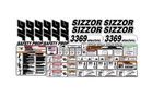 Jlg 3969E Scissor Lift Decal Kit - Sn Prior To 69694 7 Year Vinyl!. Fixed Price $239.99.
