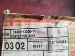 Toyota Contactor Set 24410-13300-71 *used*. Fixed Price $214.99.