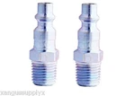 Milton S727 1/4" Npt Male Style Air Line Hose Coupler Plug Free Shipping. Fixed Price $11.32.