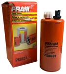 Fram PS8687 Fuel Filter Water Separator Heavy Duty Diesel Spin-on Made Mexico. Fixed Price $42.66.