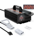 Cmtool Lcd Display Forklift Lithium Battery Charger 24V 20A 600W - Black. Fixed Price $129.99.