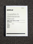 Caterpillar V60E V70E V80E V90E Forklift Truck Operator Maintenance Manual 4ZB1-. Fixed Price $125.64.