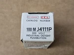 Clark Control 100M J4111P Industrial Oiltight Pushbutton Switch 120V Ac Italy. Fixed Price $38.99.