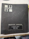 Hyster Service Manual Narrow Aisle N40EA N50EA N40ER N45ER 1987 897215 Fork Lift. Fixed Price $250.43.