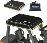 Forklift Top Cover - Black Transparent Pvc, 0.5MM Thickened, Sun & Uv Protect.... Fixed Price $92.00.