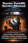 Toyota Forklift 5FD50-80 5FG50-60 5FDM60-70 5FDN50-60 Service Repair Manual Usb. Fixed Price $13.99.
