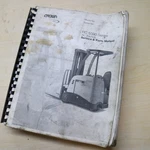 Crown Rc 5500 Series Traction Forklift Service Repair Parts Manual Shop Book. Fixed Price $81.25.
