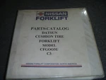 Nissan Datsun CFG003U Cushion Tire Forklift Parts Catalog Manual Xz. Fixed Price $127.85.