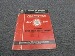 Continental J403 G4193 Over-head Valve Engine Owner Operator Maintenance Manual. Fixed Price $91.91.